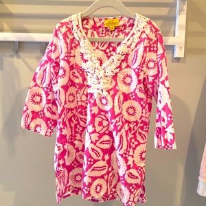 Roller rabbit girls swim cover up